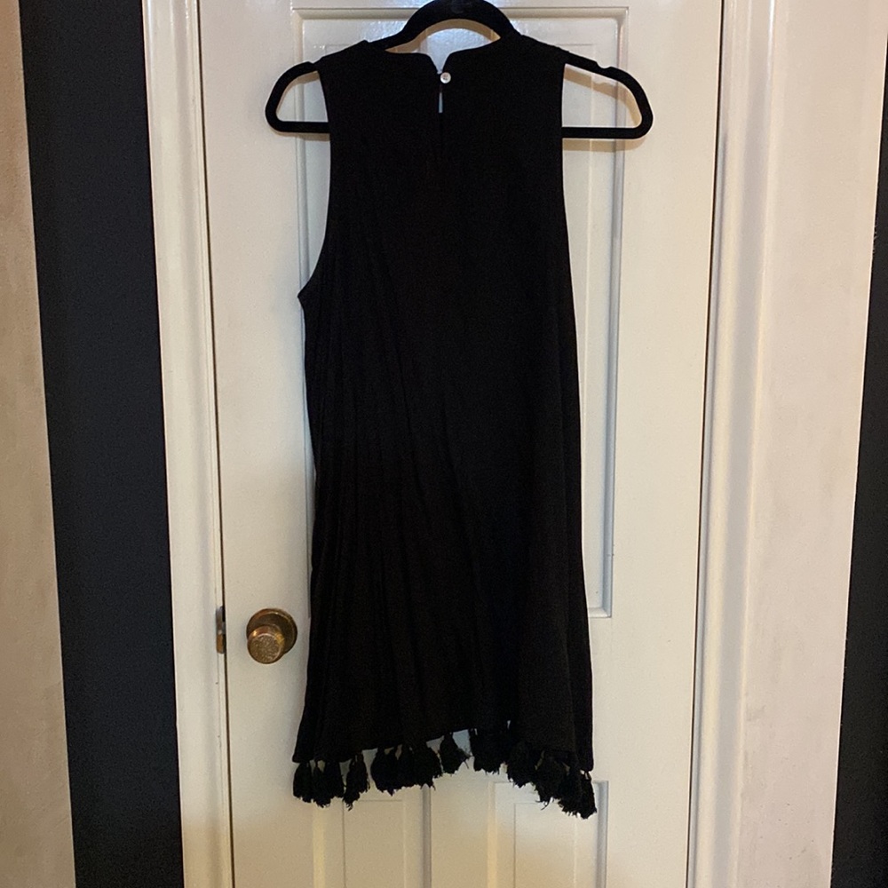 Mud pie black tassel dress - Picture 3 of 3